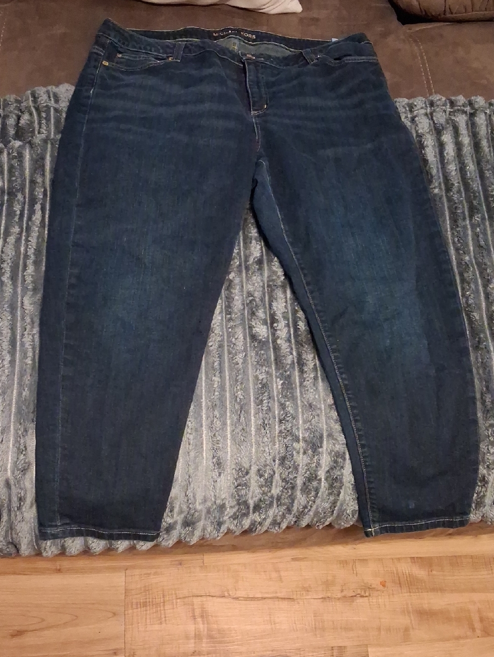 Michael Kors Dark Indigo Boyfriend Jeans 2 Pairs